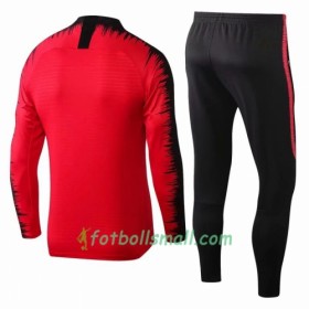 PSG Tränings Sweatshirtställ Jordan Röd 2018-2019